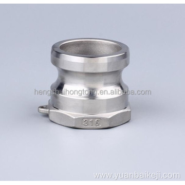 Aluminum material cam-and-groove hose coupling type A